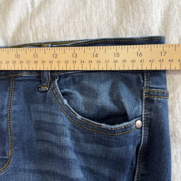 Judy Blue 15/32 (34x26) Relaxed Fit Blue Denim Stretch Jeans Mid Rise JB82102DK - Picture 10 of 15